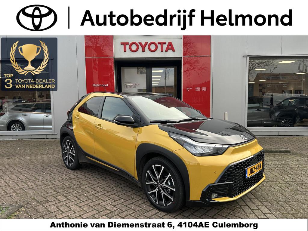Toyota Aygo X Hybrid 115 GR Sport GR onderstel | Sportiefste, Stof, Gebruikt, Euro 6, Overige kleuren