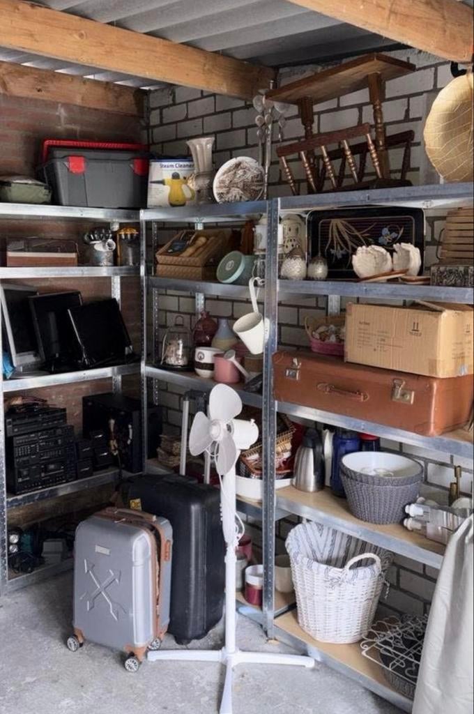 Partij rommelmarktspullen in PRIJS VERLAAGD, Ophalen, Zo goed als nieuw