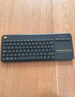 Logitech K400 plus draadloos toetsenbord met trackpad, Computers en Software, Toetsenborden, Toetsenbord en muis-set, Ophalen of Verzenden