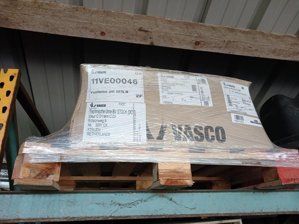 Vasco WTW ventilatieunit, nieuw. 275m3/h max. D275lll, Doe-het-zelf en Verbouw, Ventilatie en Afzuiging, Ophalen, Nieuw, Ventilator en Afzuiger