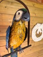 Metalen papegaai decoratie, Ophalen, Gebruikt