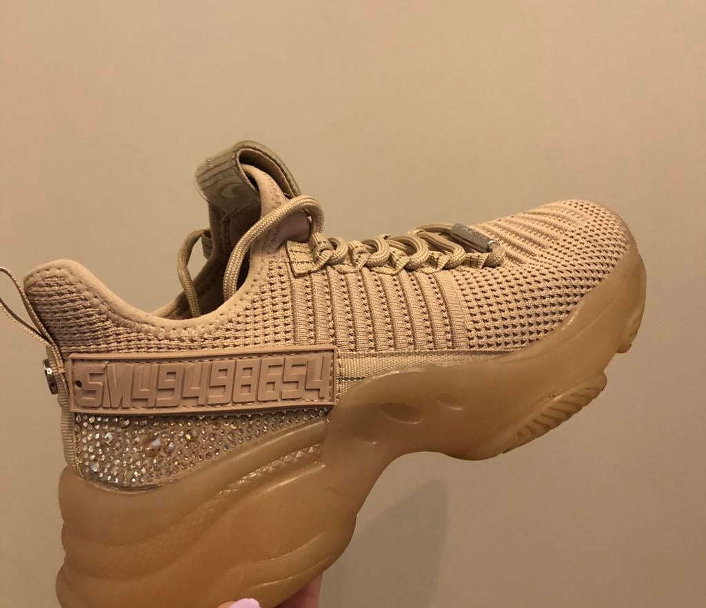 Steve Madden sneakers maat 38, Ophalen of Verzenden, Gedragen, Beige, Sneakers of Gympen