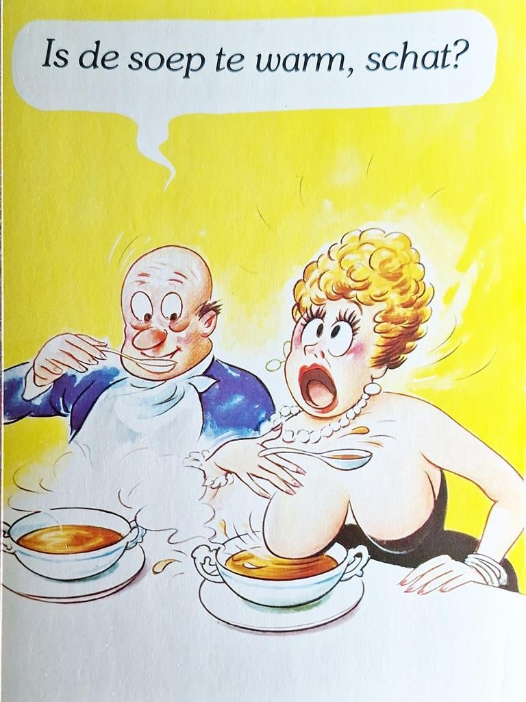 Vintage Ansichtkaart Humor, Zandvoort, Ophalen of Verzenden, Ongelopen, Noord-Holland