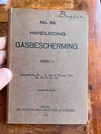 Nederlands mobilisatie voorschrift gasmasker type F G LVA, Ophalen of Verzenden, Nederland