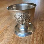 Vintage verzilverde GN Gero 90 eierdop sprookje Sneeuwwitje, Ophalen of Verzenden