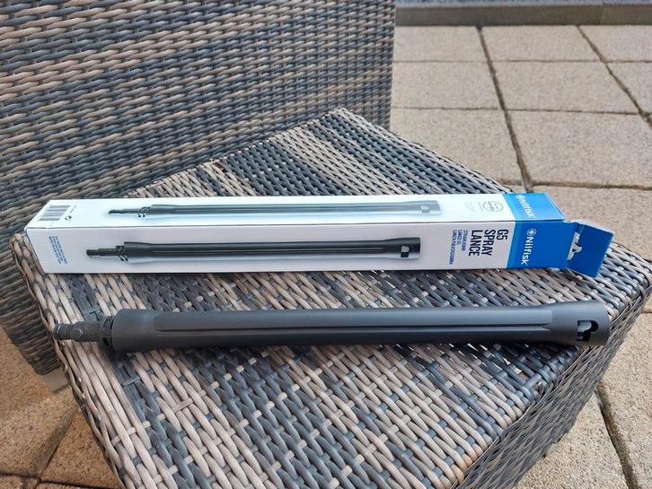 Nilfisk Spuitlans Hogedrukreiniger, Tuin en Terras, Hogedrukreinigers, Zo goed als nieuw, Ophalen of Verzenden