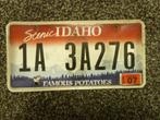 Kentekenplaat licenseplate Idaho 3 USA, Verzenden, Gebruikt, Auto's
