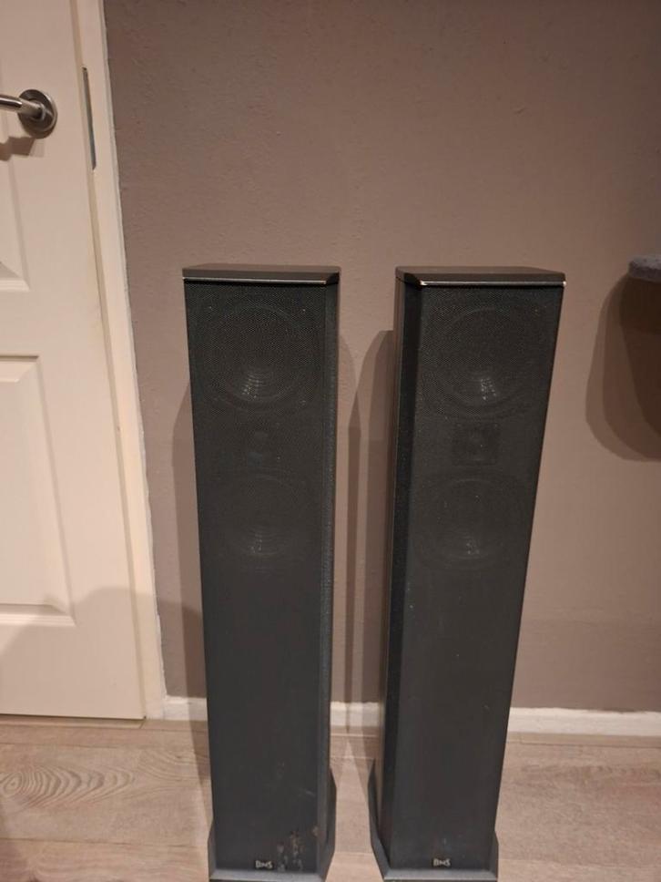 BNS Intelligent Luidsprekers - Set, Audio, Tv en Foto, Luidsprekers, Gebruikt, Front, Rear of Stereo speakers, 120 watt of meer