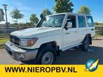 Toyota Land Cruiser LX LANG 5 PERSOONS 4x4 Airco 4.2 6 Cilin, Auto's, Toyota, Gebruikt, Euro 6, Wit, Bedrijf