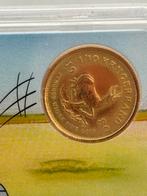 1/10 Oz Gouden Krugerrand 1980 - Zuid Afrika met Certificaat, Postzegels en Munten, Munten | Afrika, Ophalen of Verzenden, Zuid-Afrika