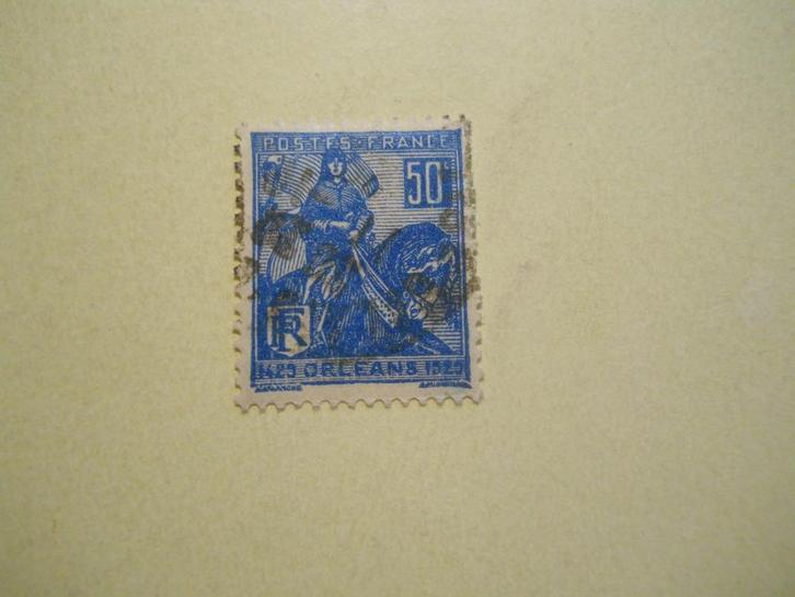 Frankrijk 1929 Orleans Jeanne d'Arc Yv.257 gestempeld, Postzegels en Munten, Postzegels | Europa | Frankrijk, Gestempeld, Ophalen of Verzenden