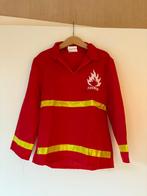 Brandweer pak • Maat 116, Kinderen en Baby's, Carnavalskleding en Verkleedspullen, Ophalen of Verzenden, Zo goed als nieuw, 110 t/m 116