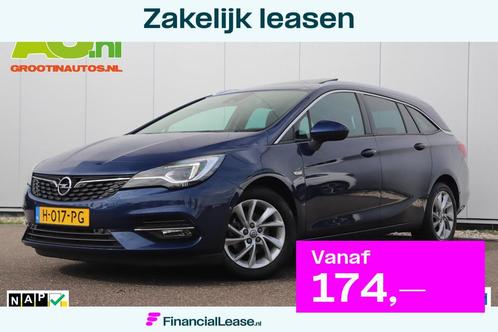 Opel Astra Sports Tourer 1.2 Elegance 131PK Leder AGR Schuif, Auto's, Opel, Bedrijf, Lease, Financial lease, Astra, ABS, Achteruitrijcamera