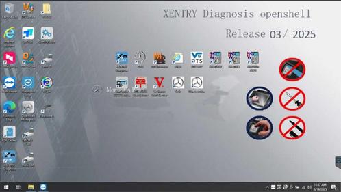 Xentry 03.2025 XDOS Final Release, Auto diversen, Autogereedschap, Nieuw, Verzenden