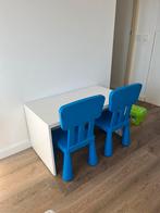 Ikea Stuva bureau + 2 Mammut stoeltjes, Ophalen, Gebruikt, Tafel(s) en Stoel(en)