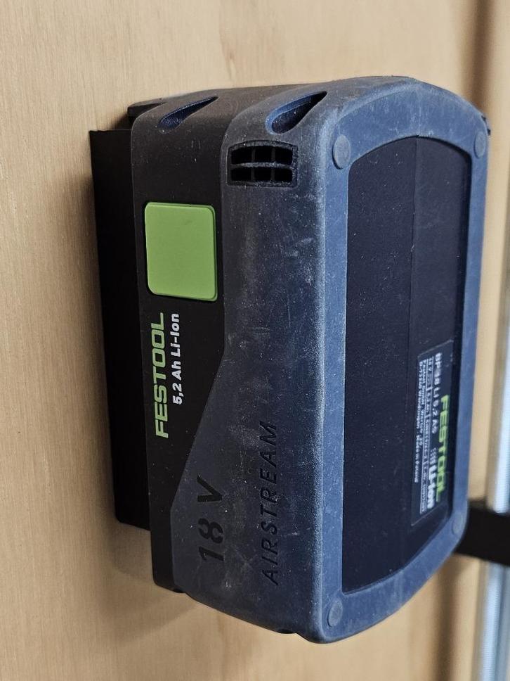 Festool accuhouder 18v, Doe-het-zelf en Verbouw, Gereedschap | Machine-onderdelen en Toebehoren, Nieuw, Ophalen of Verzenden