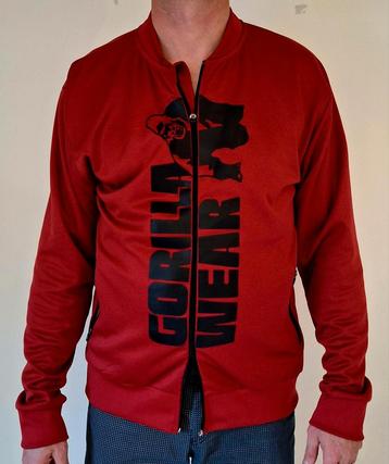 Gorilla Wear Vest Rood 2XL (Rits Stuk) beschikbaar voor biedingen