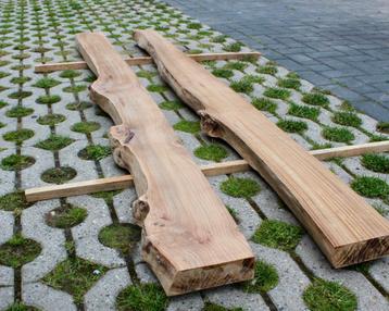 Massief houten wandplanken – diverse sets op voorraad beschikbaar voor biedingen
