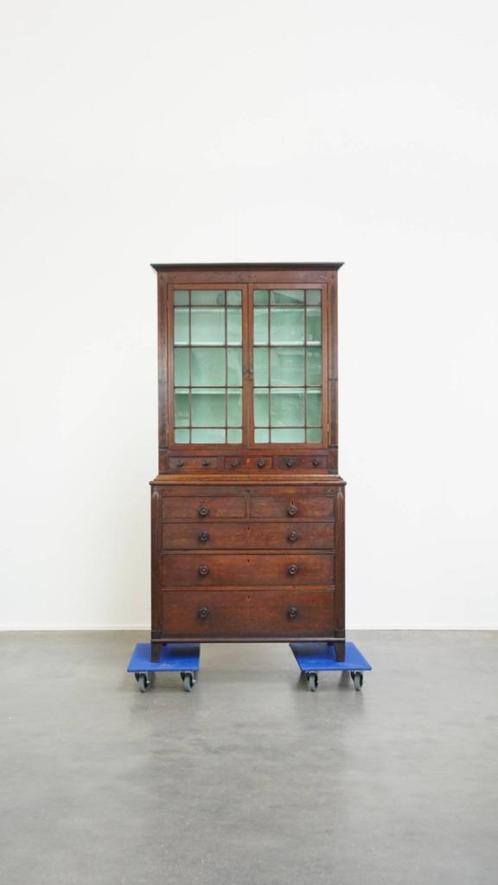 Antieke Engelse buffet/servies/boekenkast uit begin 19e eeuw, Antiek en Kunst, Antiek | Meubels | Kasten, Ophalen