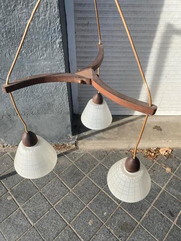 Midcentury Scandinavische Hanglamp 1960 beschikbaar voor biedingen