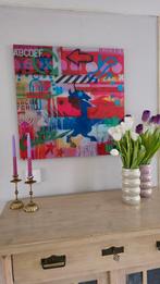 Cobra Art Plexiglas Schilderij 'Cutie' Karin Vermeer, Ophalen of Verzenden