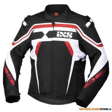IXS iXS Jacket Sport RS-700-ST, Zwart-Wit-Rood beschikbaar voor biedingen