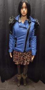 winterjas, Kleding | Dames, Maat 38/40 (M), Wulux, Blauw, Ophalen of Verzenden
