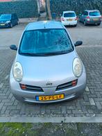 Nissan Micra 1.2 48KW 3DR 2004 Grijs, Auto's, Stof, Zwart, 4 cilinders, Origineel Nederlands