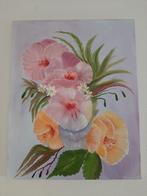 Schilderij bloemen, Antiek en Kunst, Ophalen of Verzenden