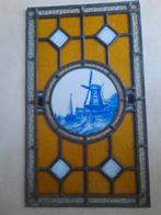 Glas-in-lood. Hollands tafereel., Antiek en Kunst, Ophalen