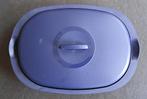 Tupperware serveerschaal blauw 400 ml, Huis en Inrichting, Keuken | Tupperware, Ophalen of Verzenden, Zo goed als nieuw, Blauw