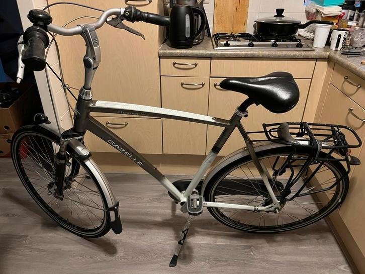 Gazelle chamonix herenfiets, Fietsen en Brommers, Fietsen | Heren | Herenfietsen, Ophalen of Verzenden