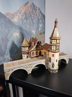 Faller, kasteel op het water.H0, Overige merken, Gebruikt, Gelijkstroom of Wisselstroom, Brug, Tunnel of Gebouw