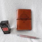 Travelers notebook, met pockets. leder, nieuw, Diversen, Agenda's, Ophalen of Verzenden, Nieuw