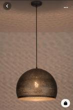 2 stoere hanglampen met lichteffect, Minder dan 50 cm, Ophalen of Verzenden, Metaal, Zo goed als nieuw