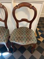6 gestoffeerde biedermeier stoelen, Ophalen