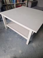 Witte salontafel aangeboden 9090cm, Ophalen, Gebruikt, 50 tot 100 cm, Vierkant