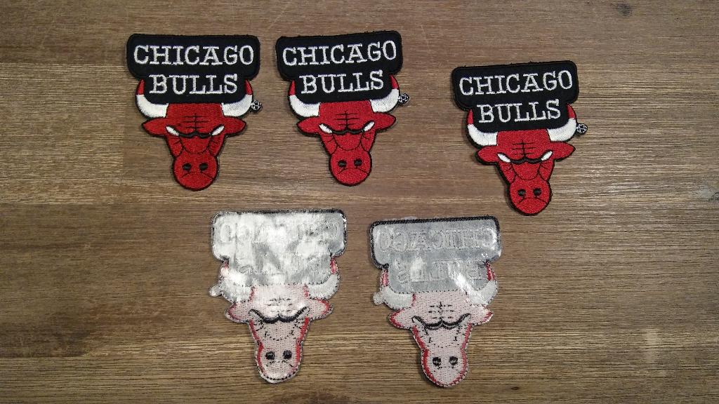 Chicago Bulls NBA Basketbal sport patch kleding embleem, Ophalen of Verzenden, Nieuw, Buitenlandse clubs, Overige typen