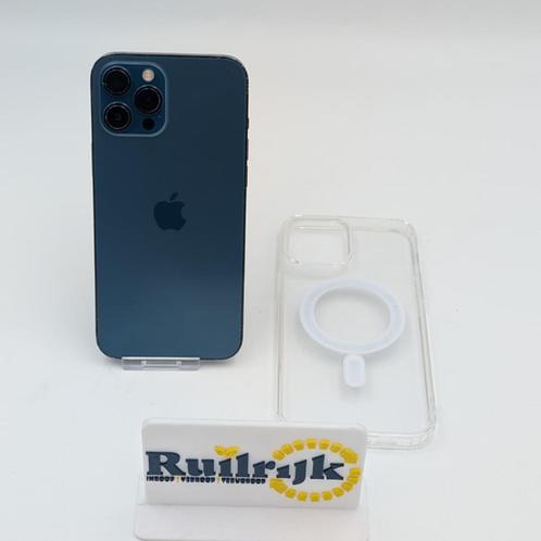Apple iPhone 12 Pro Max 256Gb Blauw - 1 jaar garantie, Telecommunicatie, Mobiele telefoons | Apple iPhone, Zo goed als nieuw
