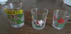 3 in goede staat verkerende shotglaasjes, Verzamelen, Glas en Borrelglaasjes, Ophalen of Verzenden, Zo goed als nieuw, Borrel- of Shotglas