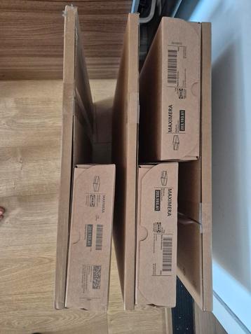 3x nieuwe Ikea Maximera lades zonder front