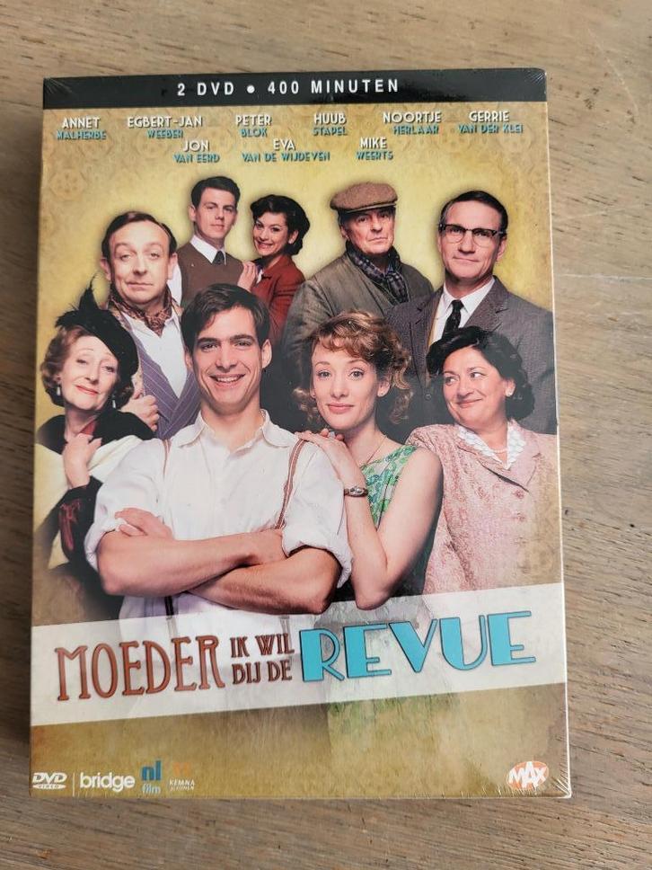 DVD Moeder ik wil bij de revue nog in folie! nieuw, Cd's en Dvd's, Dvd's | Tv en Series, Nieuw in verpakking, Drama, Alle leeftijden