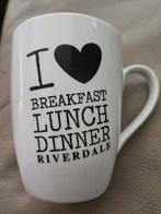 Mok Riverdale 2x, Ophalen of Verzenden, Zo goed als nieuw, Overige stijlen, Kop(pen) en/of Schotel(s)