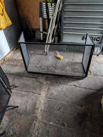 Twee haardschermen, Ophalen of Verzenden, Gebruikt, Vrijstaande haard, Overige soorten