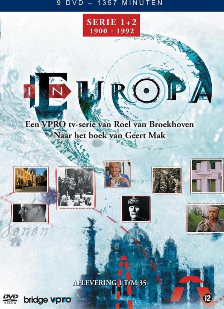 Geert Mak Europa serie 1 en 2 deluxe box sets geschiedenis, Cd's en Dvd's, Dvd's | Documentaire en Educatief, Zo goed als nieuw