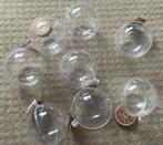 8 nieuwe transparante bollen, Hobby en Vrije tijd, Knutselen, Ophalen of Verzenden, Nieuw, Materiaal