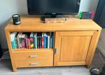 Tv meubel, Huis en Inrichting, Ophalen, 100 tot 150 cm, Eikenhout, Zo goed als nieuw
