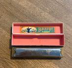 Honer Orchester bravo  mondharmonica 1871/1881, Gebruikt, Verzenden, Met koffer of doosje, C-mondharmonica