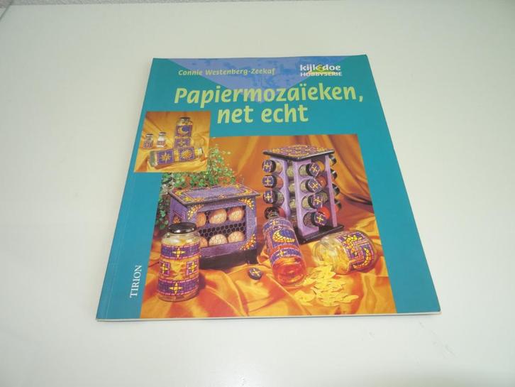 HOBBY - MOZAIEKEN met Papier (NIEUW), Boeken, Hobby en Vrije tijd, Nieuw, Ophalen