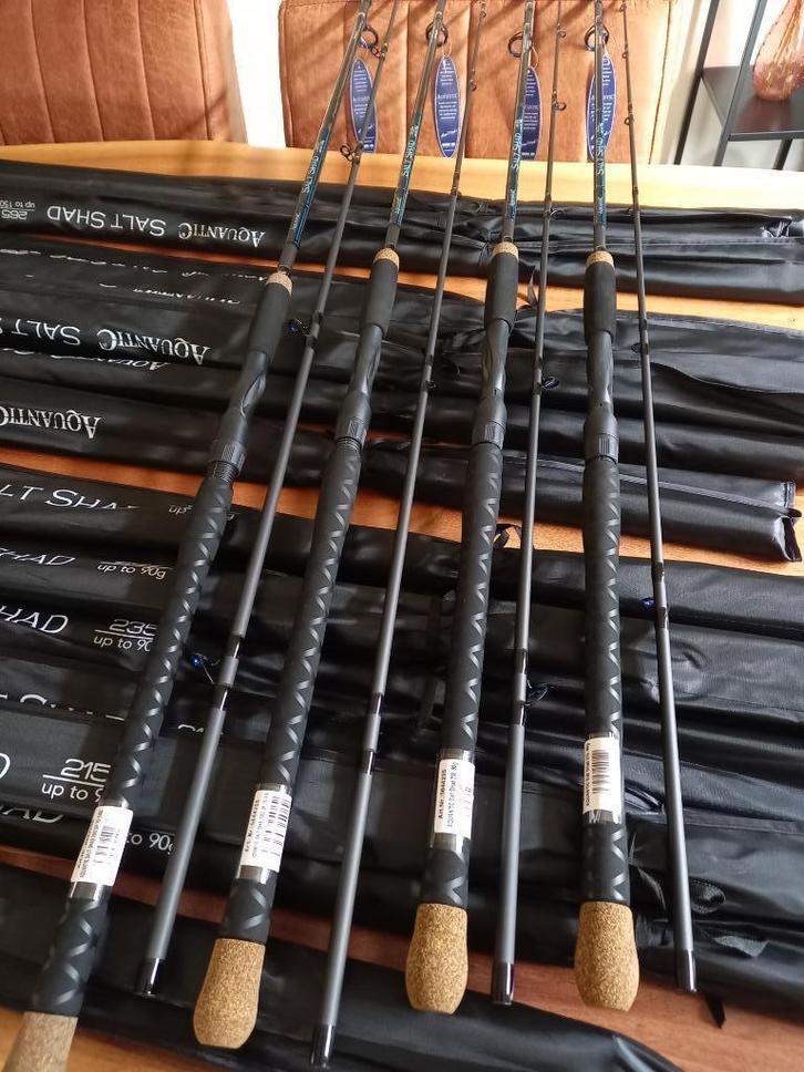 Salt Shad (zoutwater) Spinhengels....diverse lengtes...Nieuw, Watersport en Boten, Hengelsport | Roofvissen, Nieuw, Werphengel